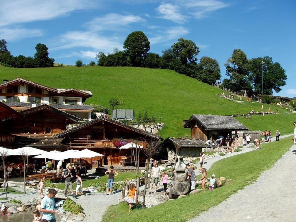 Ferienwohnungen Salvenmoser Johanna Scheffau am Wilden Kaiser Ngoại thất bức ảnh